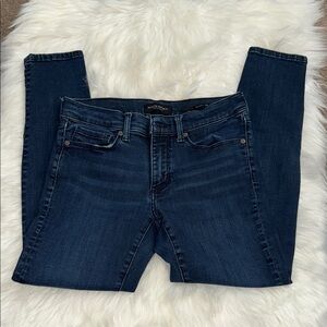 EUC Banana Republic Premium Denim Women's Dark Blue Skinny Jeans